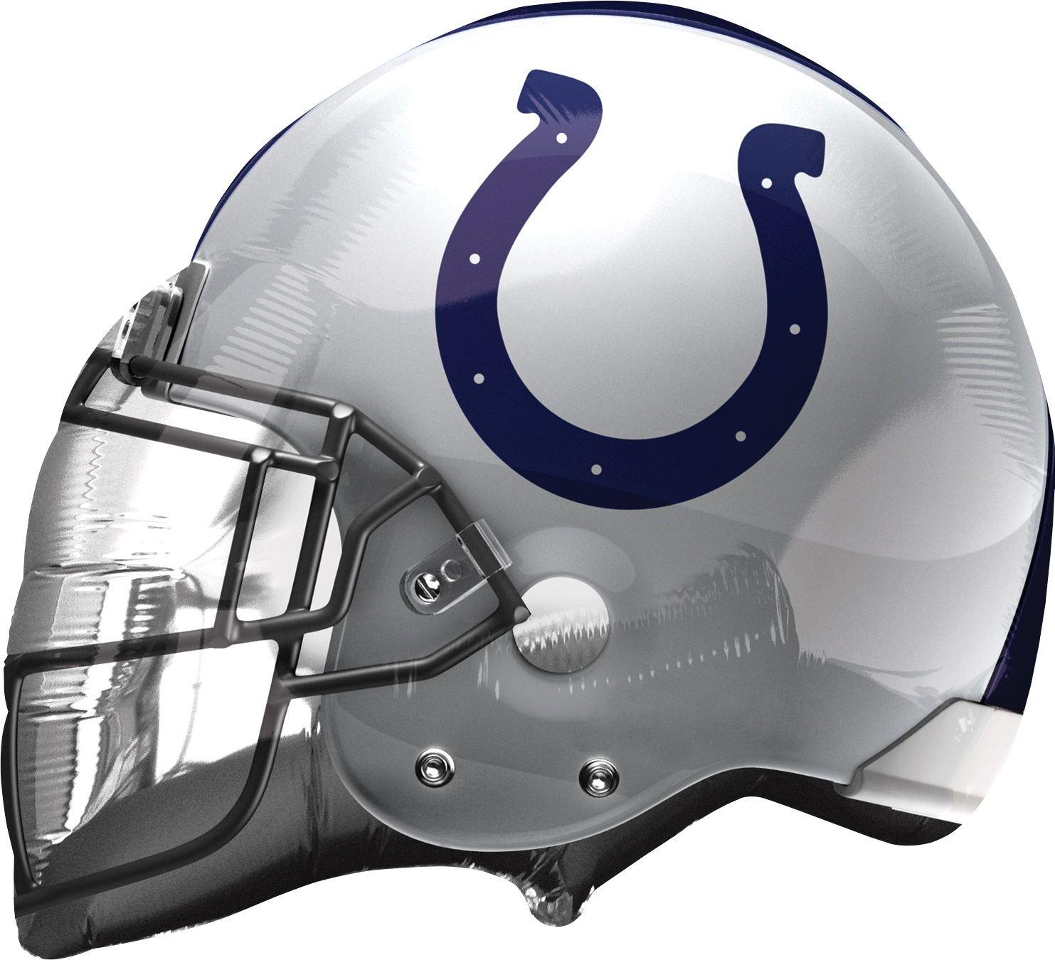 Indianapolis Colts Helmet Foil Balloon, 21