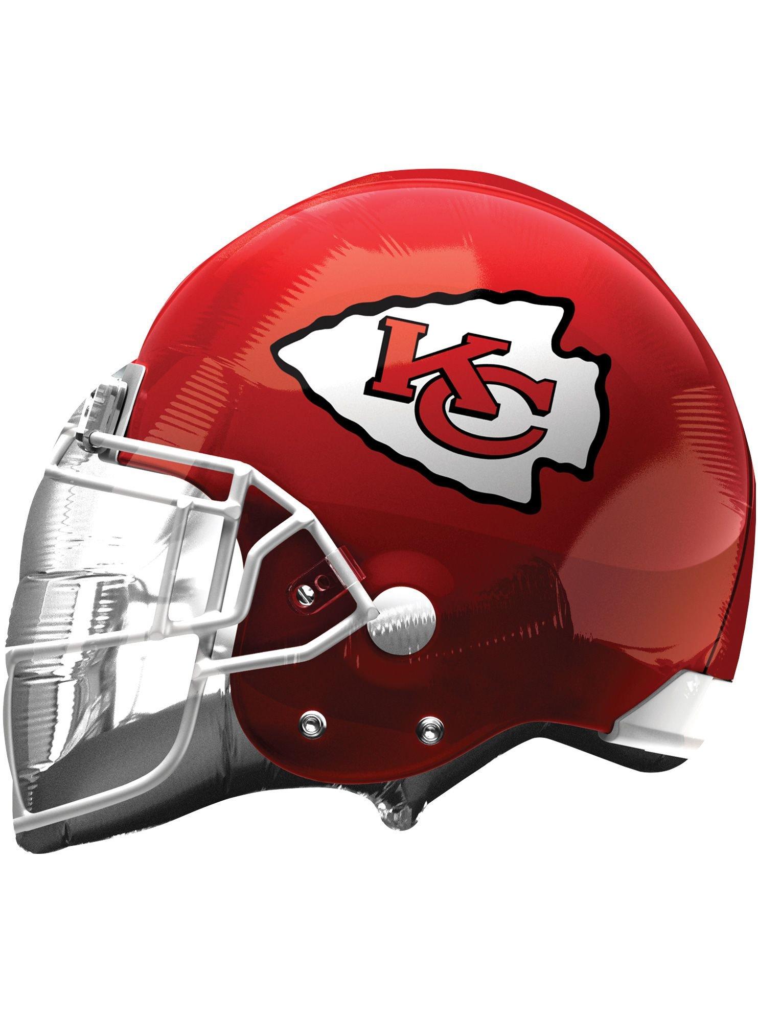 NFL Kansas City Chiefs Helmet Shaped Foil Mylar Balloon (1ct)