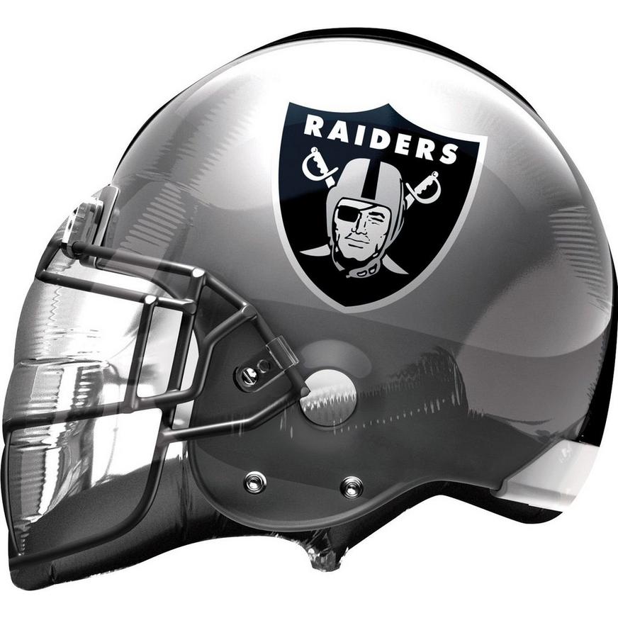 Oakland Raiders Helmet Foil Balloon, 21'