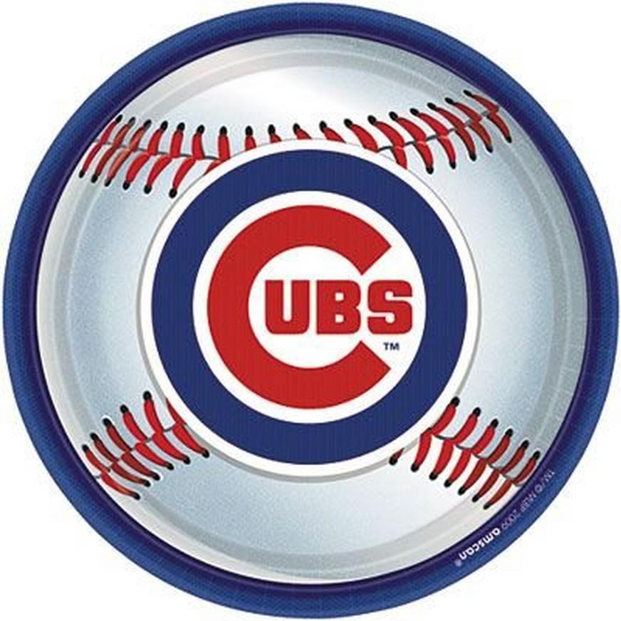 Chicago Cubs Lunch Plates 18ct