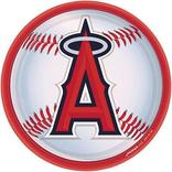 Los Angeles Angels Lunch Plates 18ct