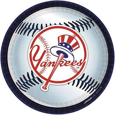 New York Yankees Lunch Plates 18ct | Party City