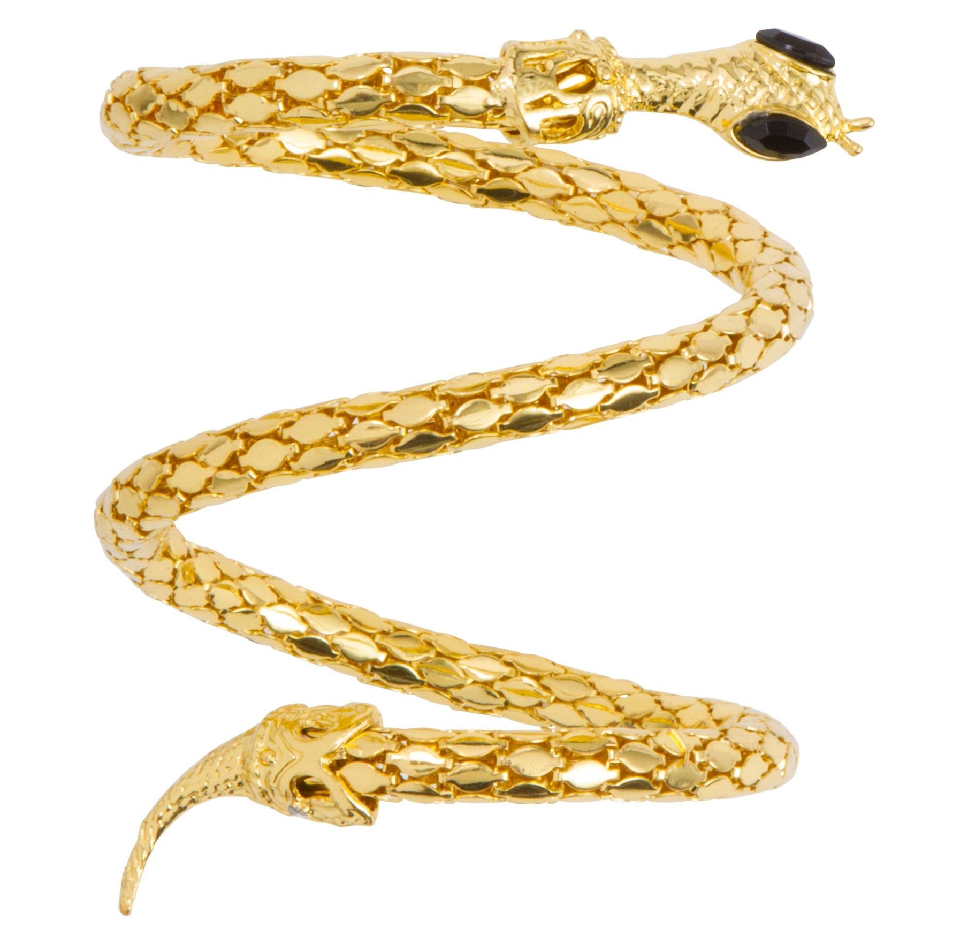 Gold Snake Armband