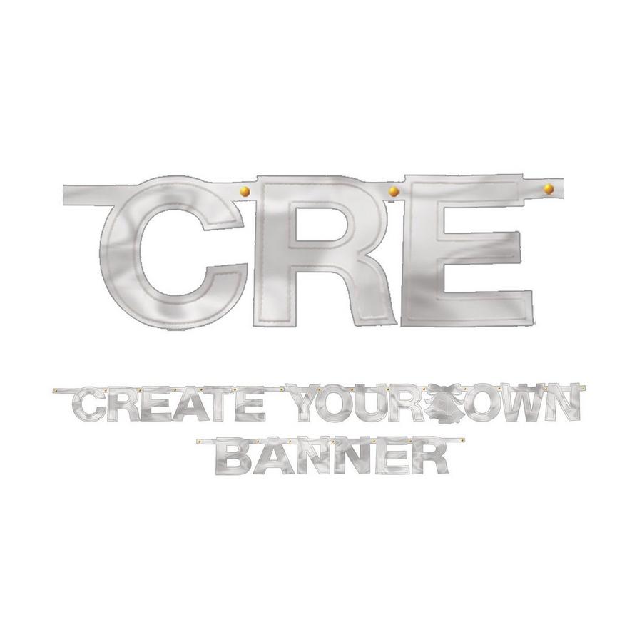 Create Your Own Banner Silver