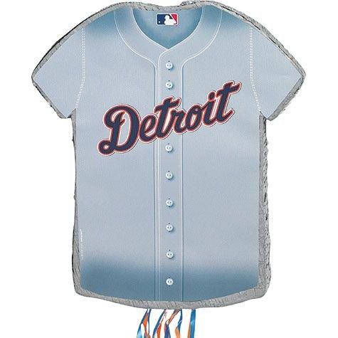 Pull String Detroit Tigers Pinata 19 3/4in x 18in