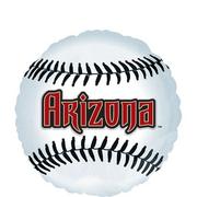 Arizona Diamondbacks Baseball Balloon 18in