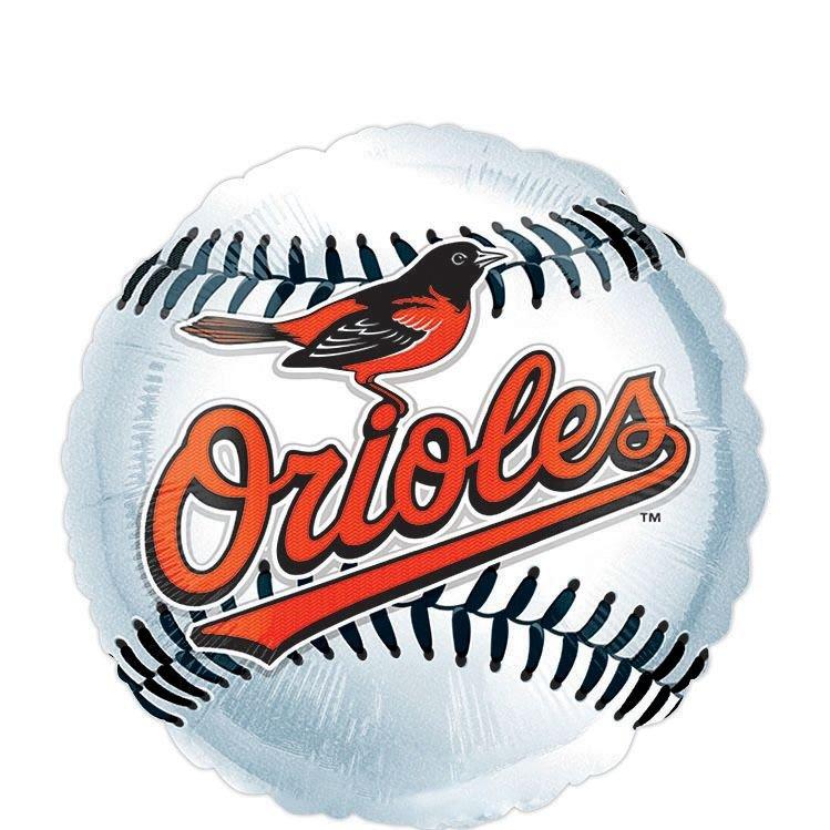 Ontheballbowling MLB Baltimore Orioles Logo Bowling Ball