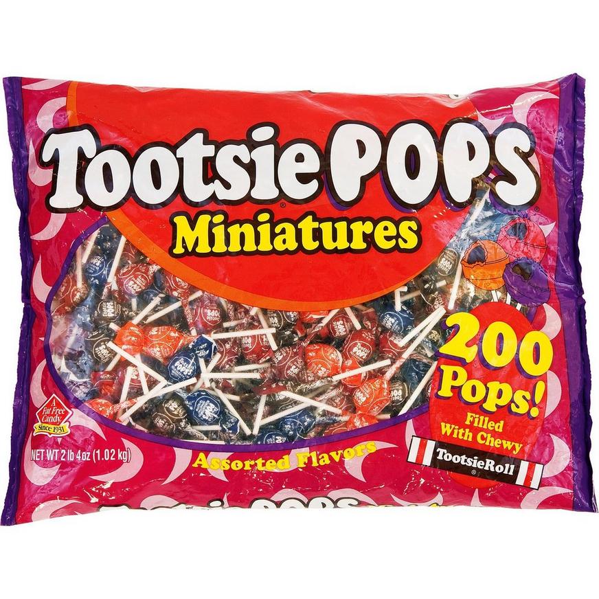 Mini Tootsie Pops 200ct