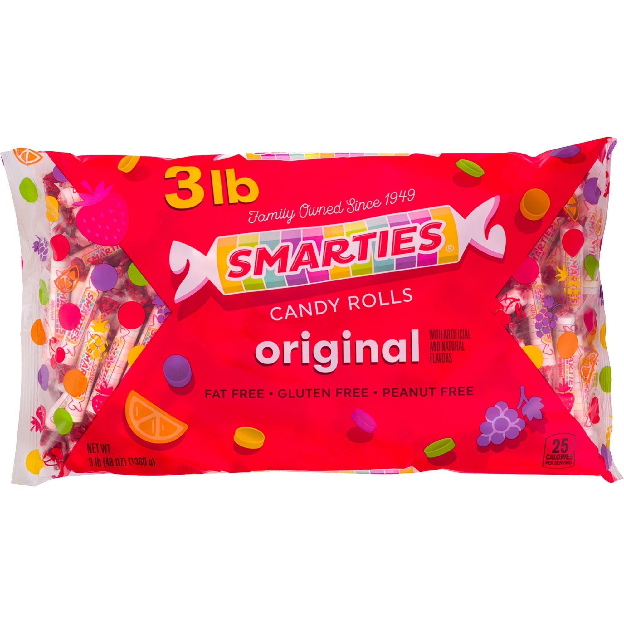 Smarties Candy Rolls 185ct