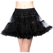 Adult Black Tulle Petticoat