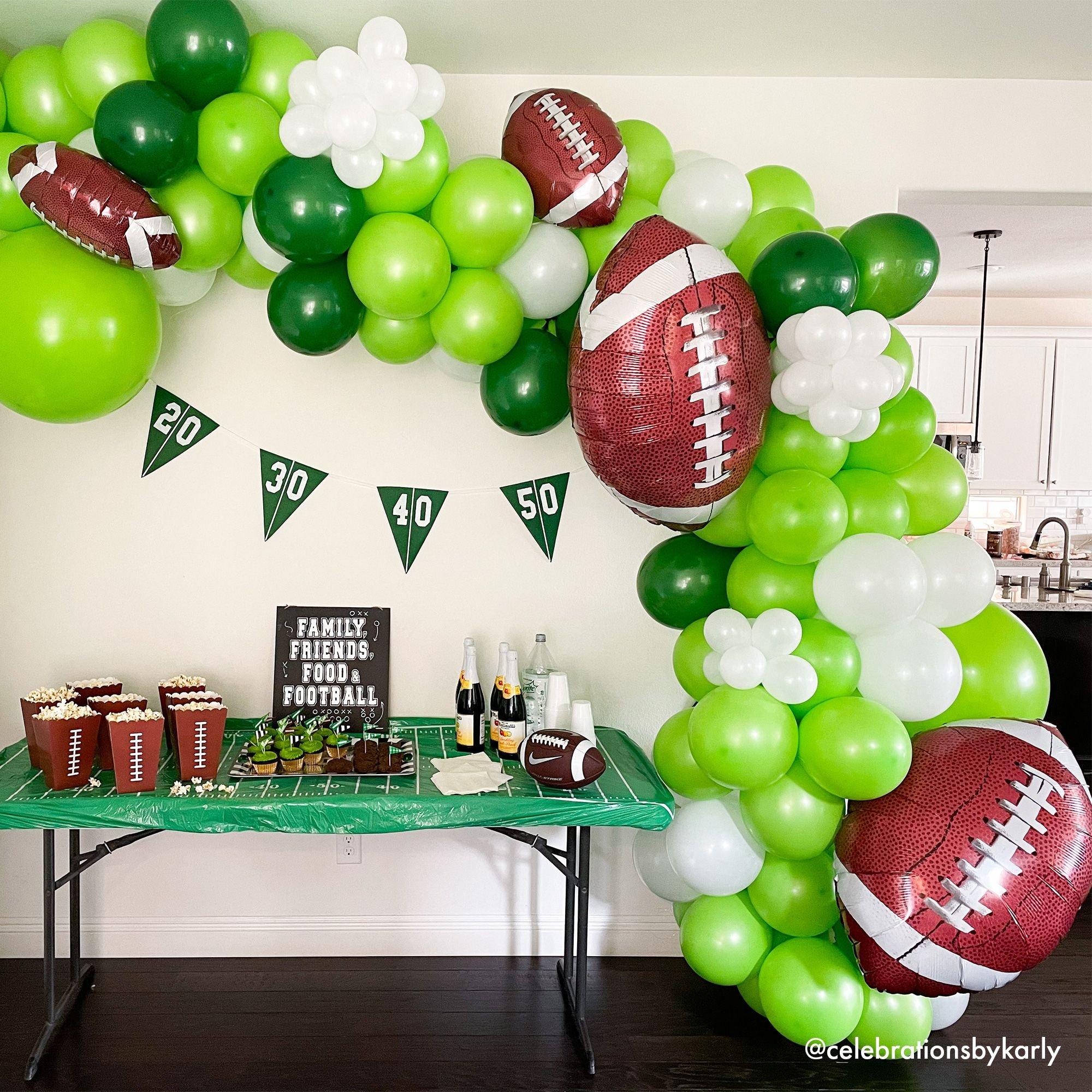 : Cowboys Party Supplies,Birthday Party Decorations for Cowboys  for Kids with Happy Birthday Banner,Cake Topper ,Balloons for Football  Theme Birthday Party Decorations : Toys & Games