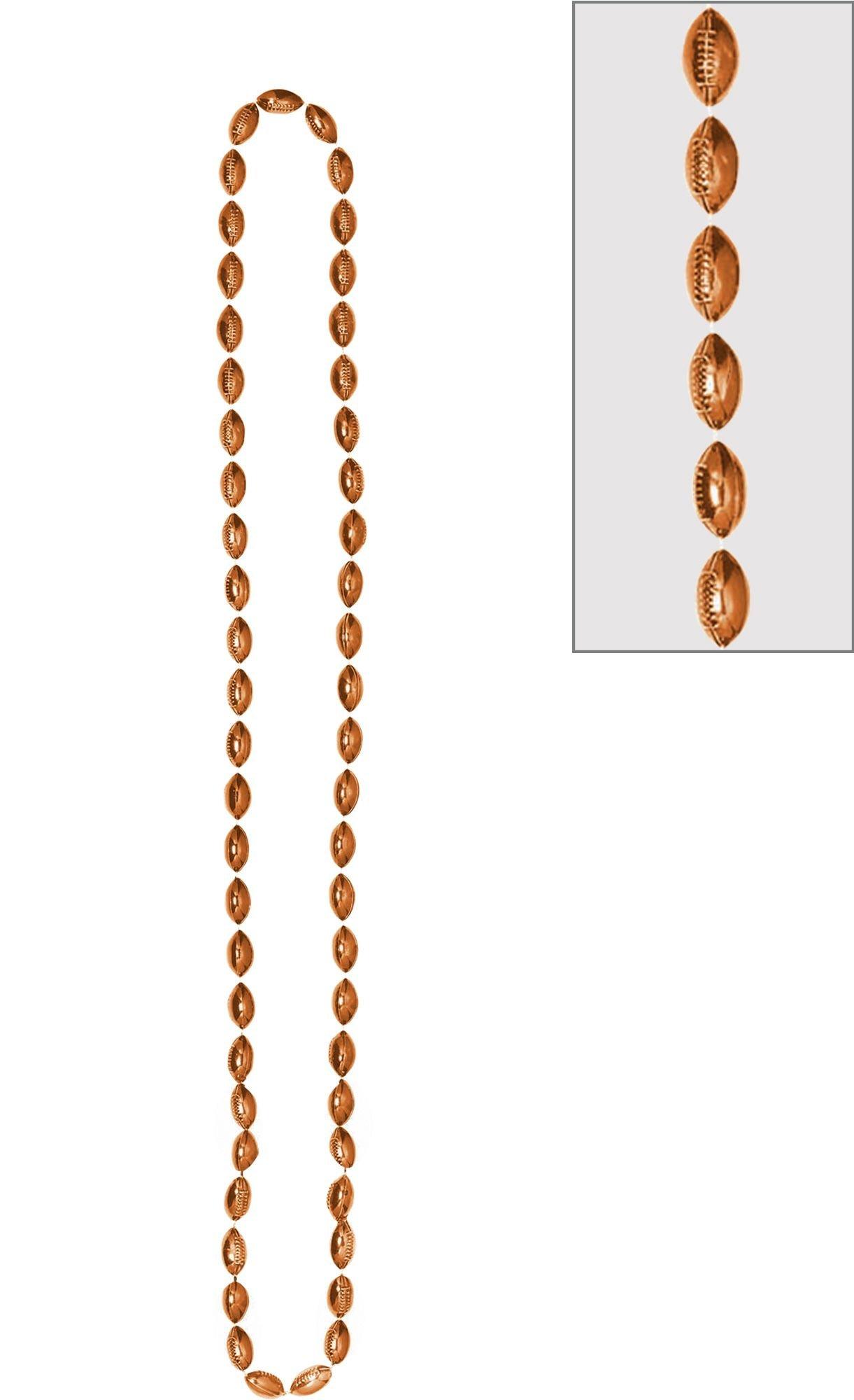 Football Bead Necklace