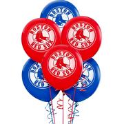 6ct, Boston Red Sox Balloons