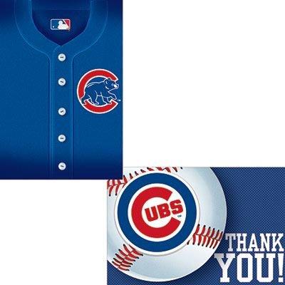 PartyCity Los Angeles Dodgers Invitations & Thank You Notes for 8 ...