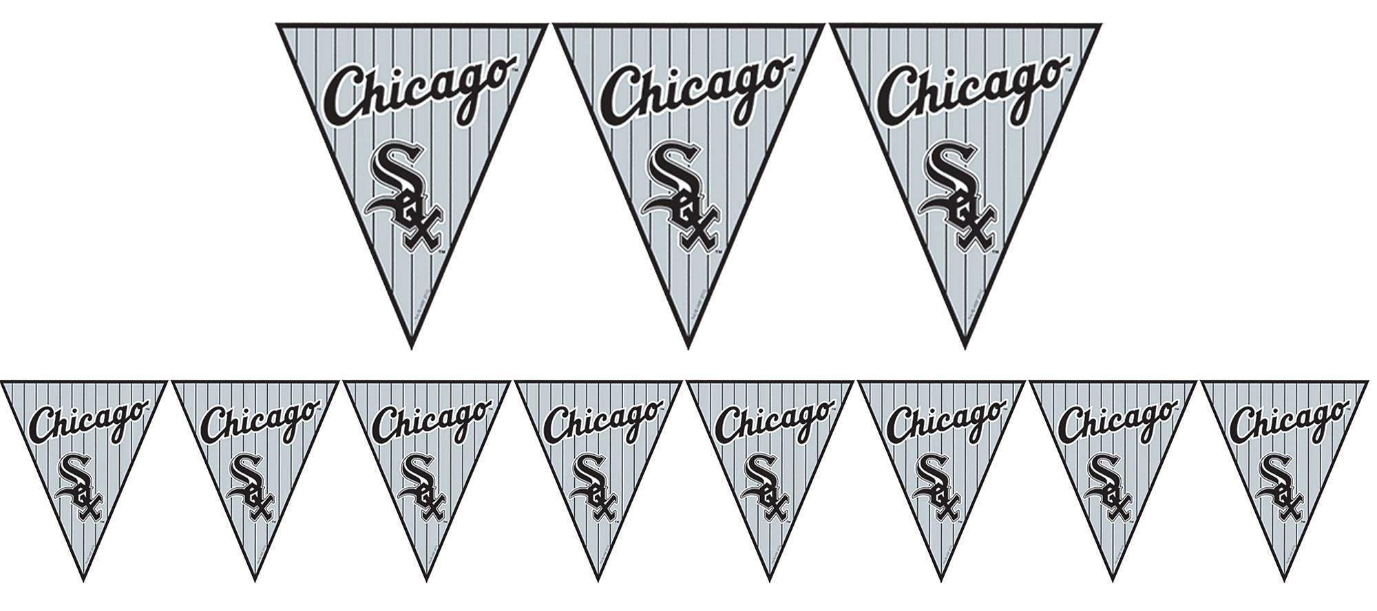 Chicago White Sox Baseball - Pennant Banner