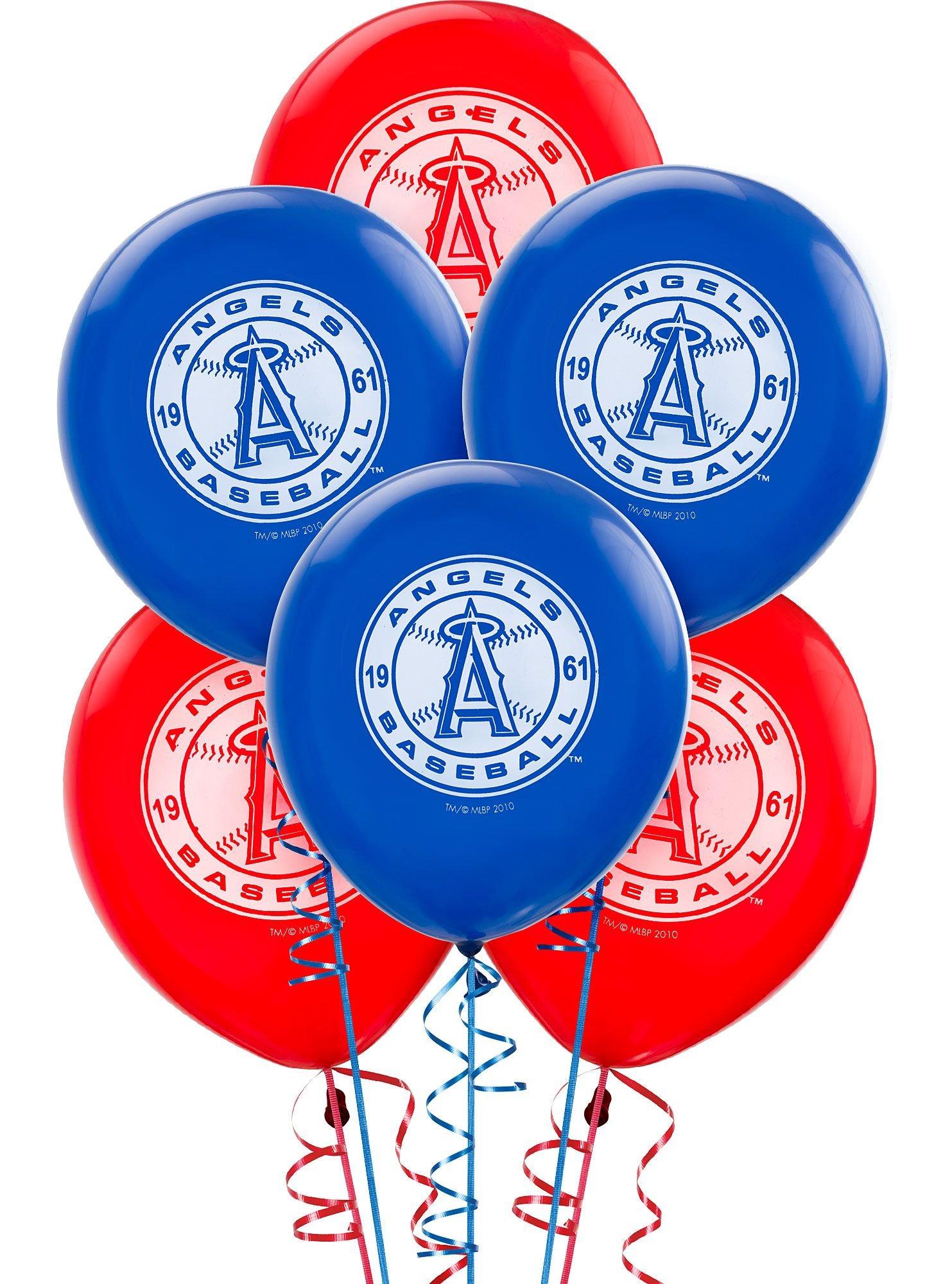 Los Angeles Angels Major League Baseball Printed Latex Balloons