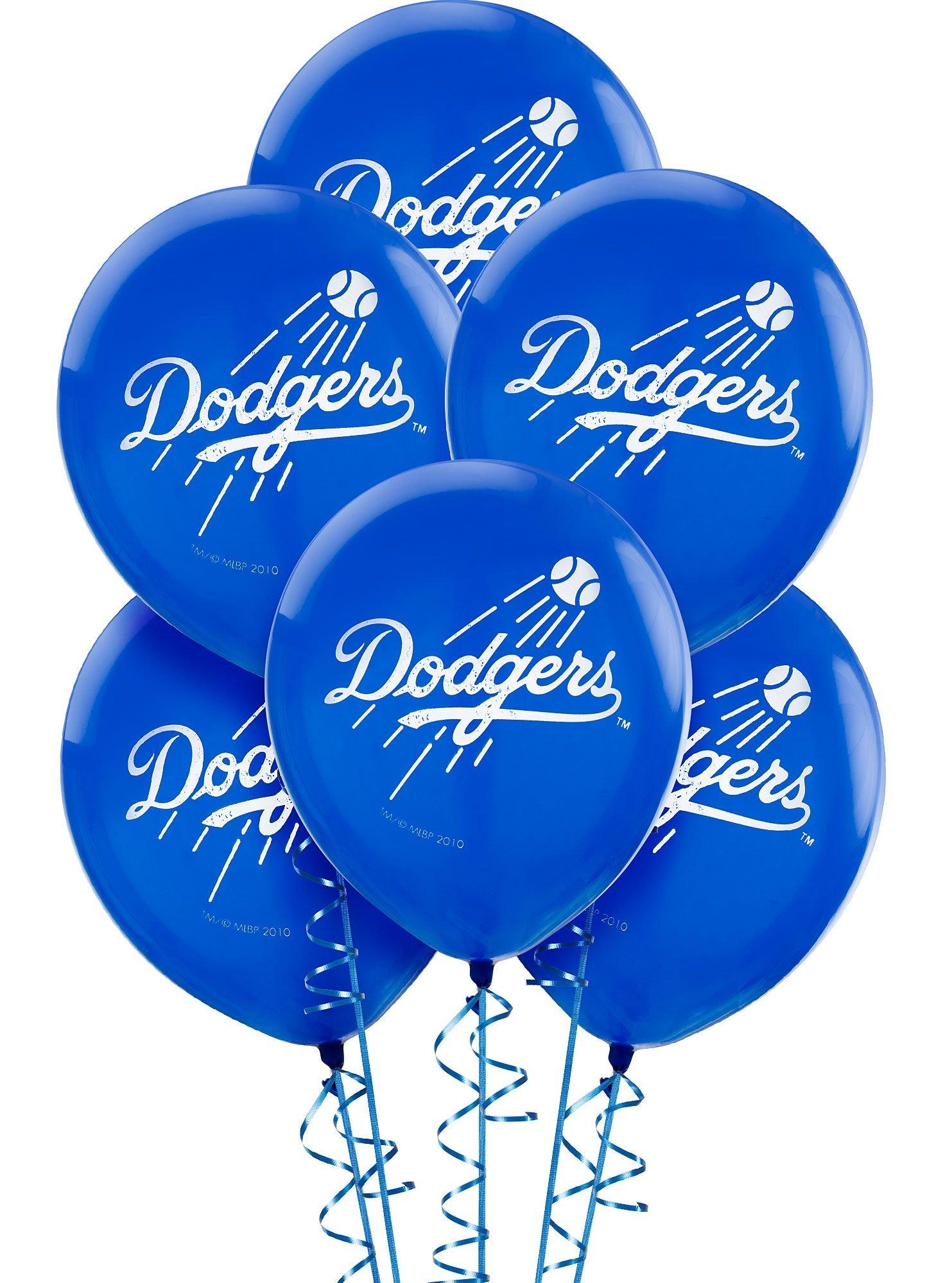 Los Angeles Dodgers 6-Pack 12 Latex Balloons