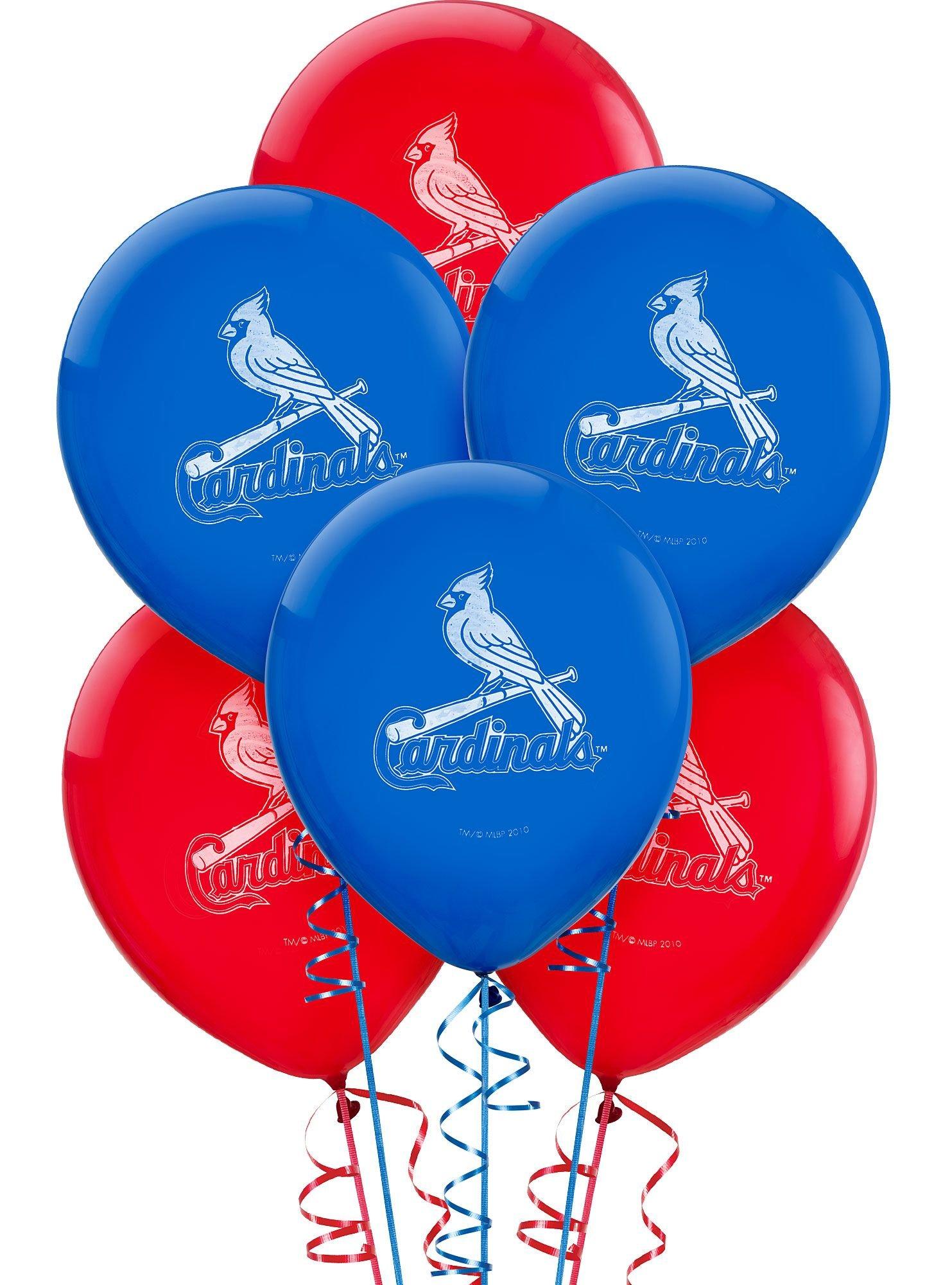 6ct, St. Louis Cardinals Balloons