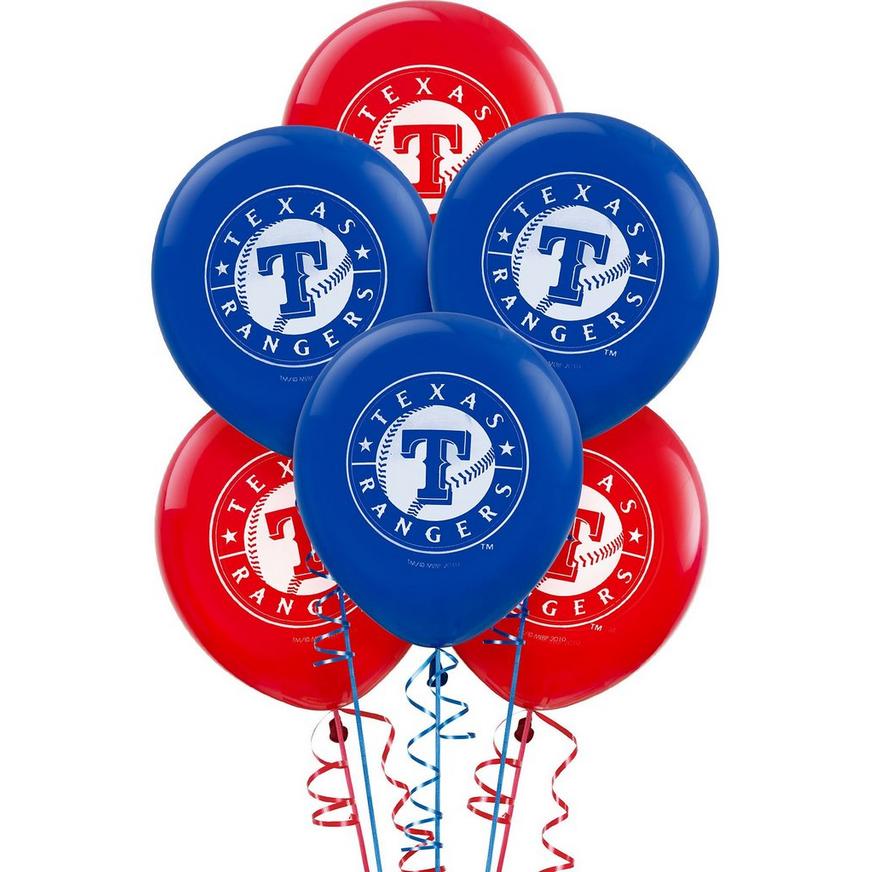 6ct, Texas Rangers Balloons