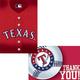 Texas Rangers Invitations & Thank You Notes for 8
