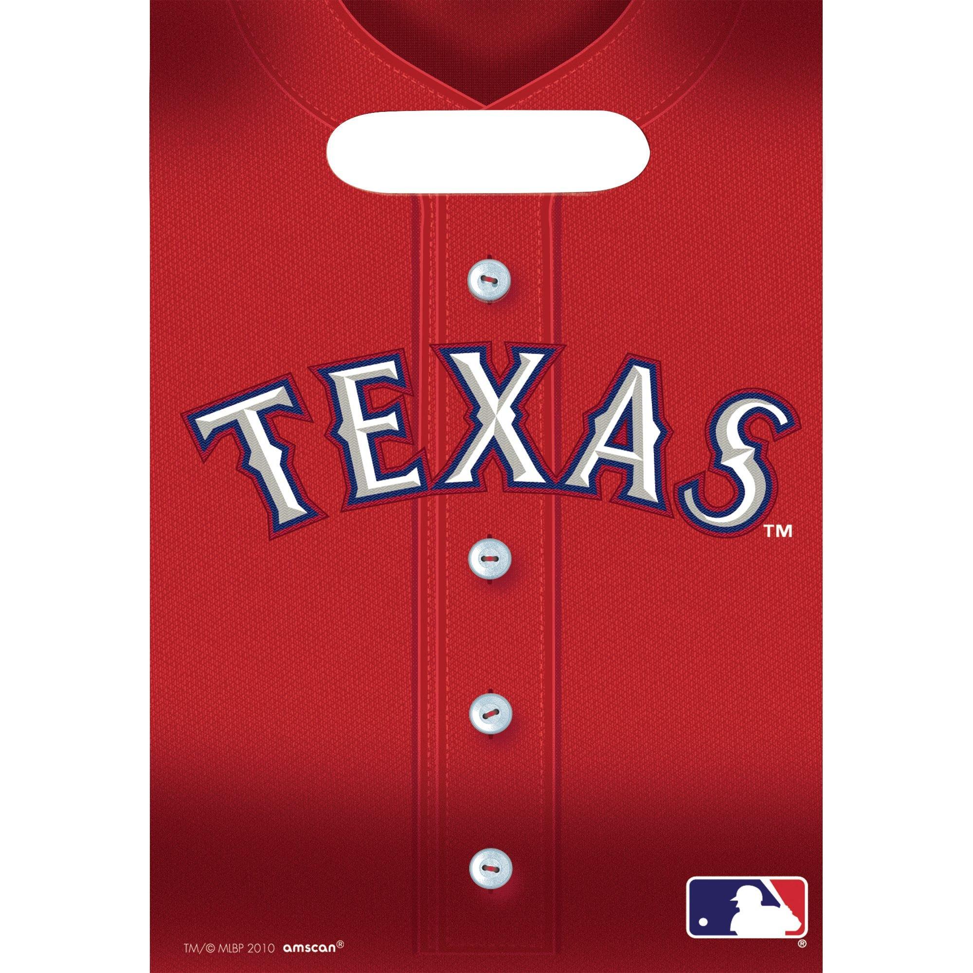 Texas Rangers Favor Bags 8ct