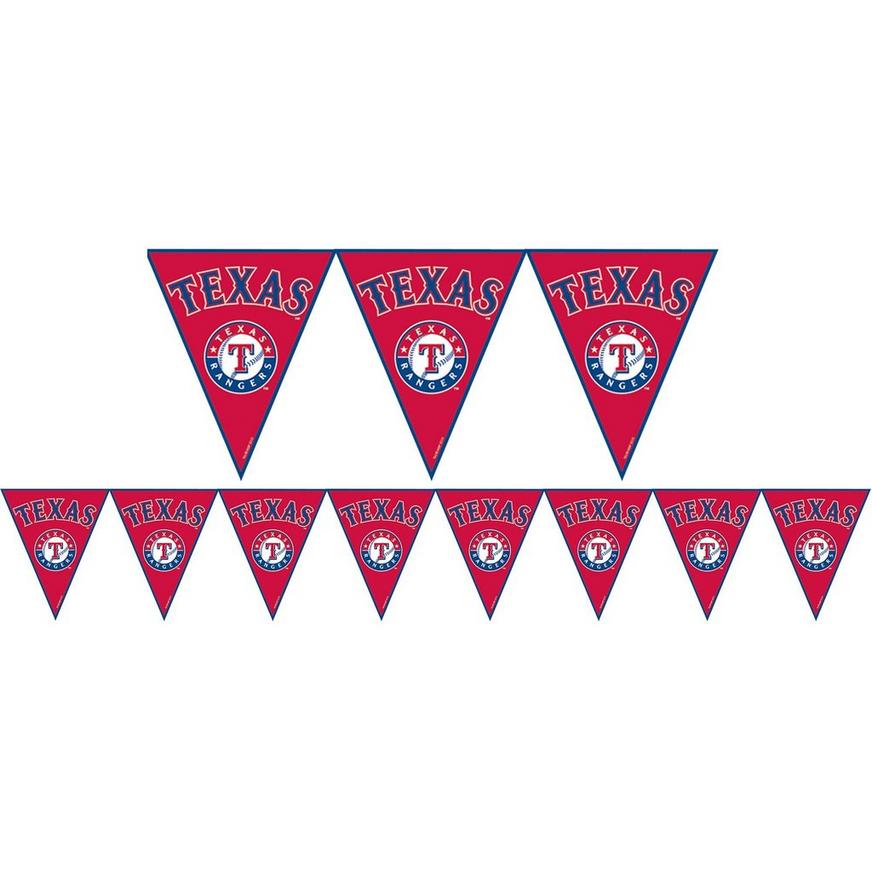 Texas Rangers Pennant Banner