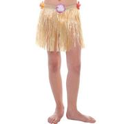 Child Plastic Mini Hula Skirt