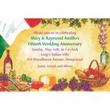 Custom Italian Dinner Party Invitations
