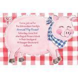 Custom Big Pig Roast Invitations