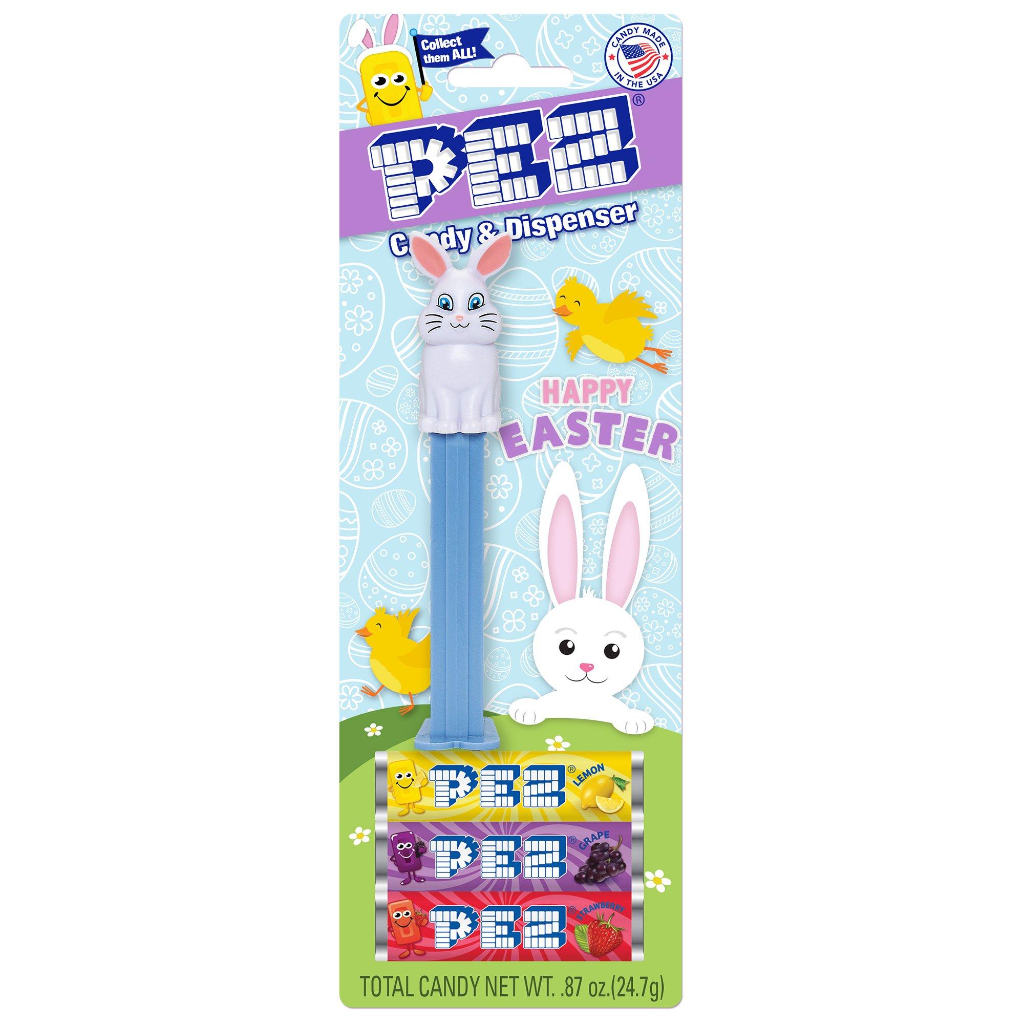 Easter PEZ Dispenser with 3 Candy Rolls, 0.87oz
