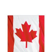 Waving Canadian Flag Beverage Napkins 30ct