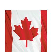 Waving Canadian Flag Lunch Napkins 20ct