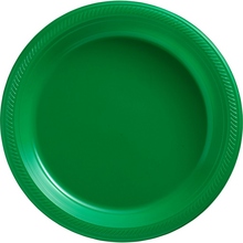 Festive Green Plates