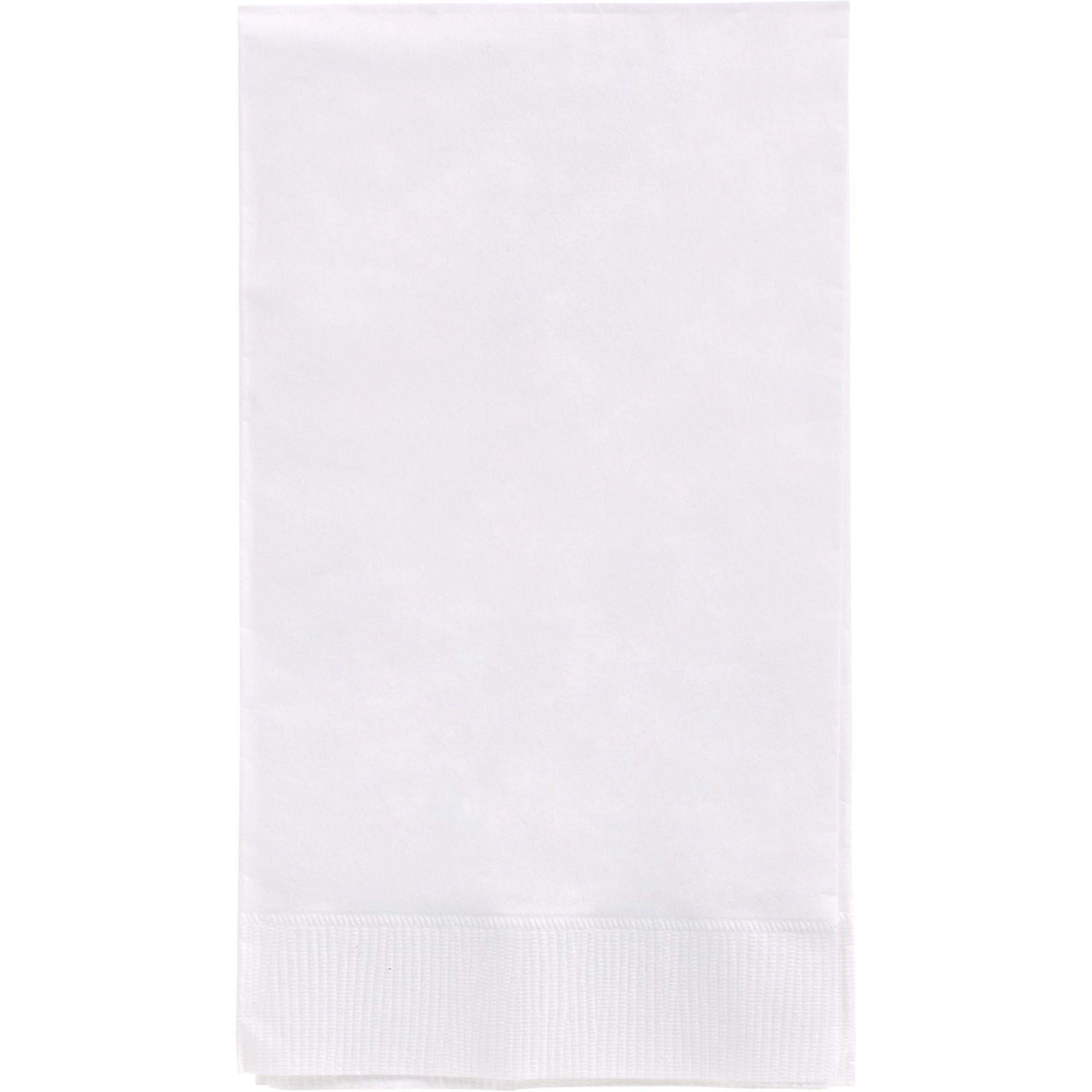 White Paper Guest Towels, 4.5in x 7.75in, 40ct | Party City