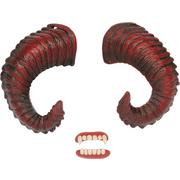 Demon Horns with Teeth