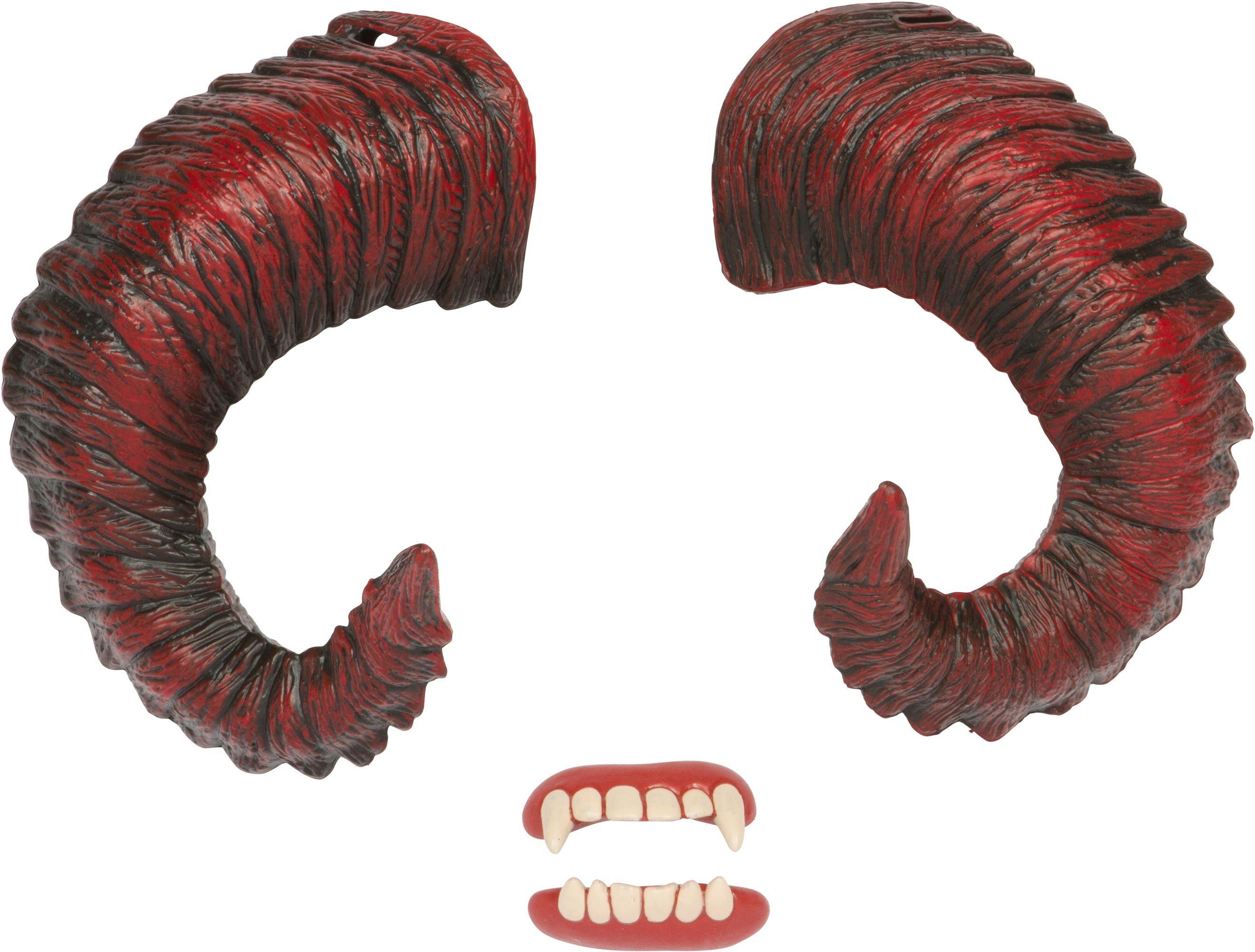 Demon Horns With Teeth Party City 