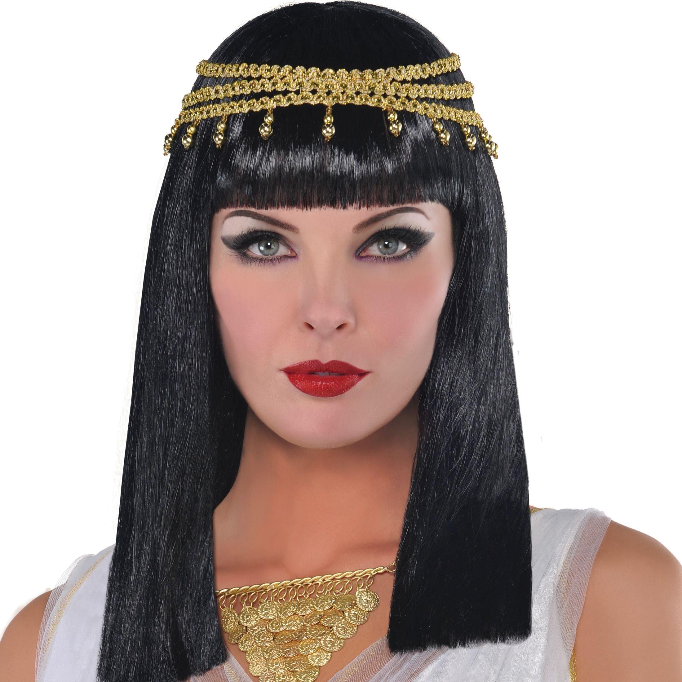 Nieuwsgierigheid vonk Weggooien Cleopatra Wig with Headband | Party City