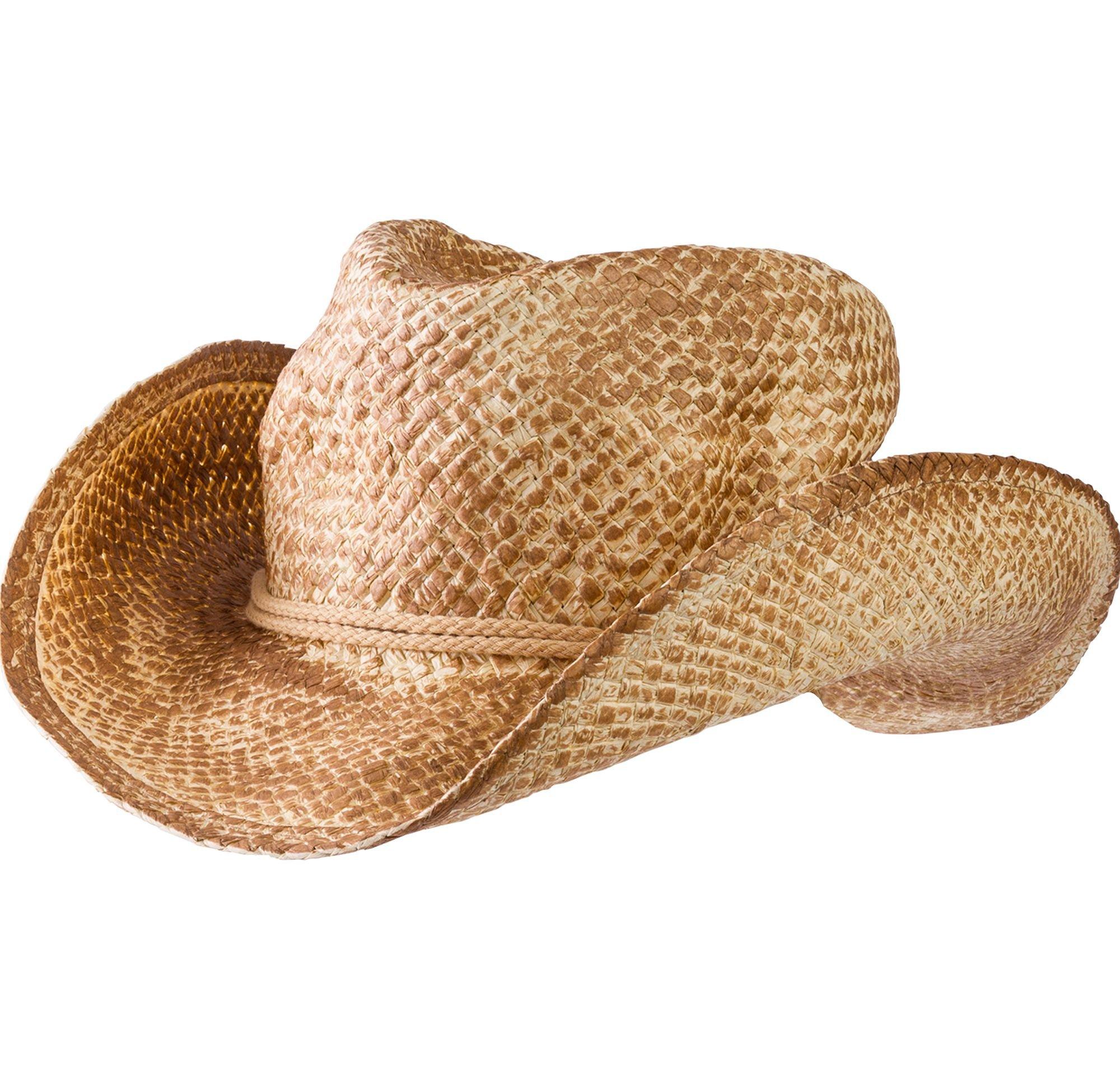 Straw Cowboy Hat 12in x 4 1/2in