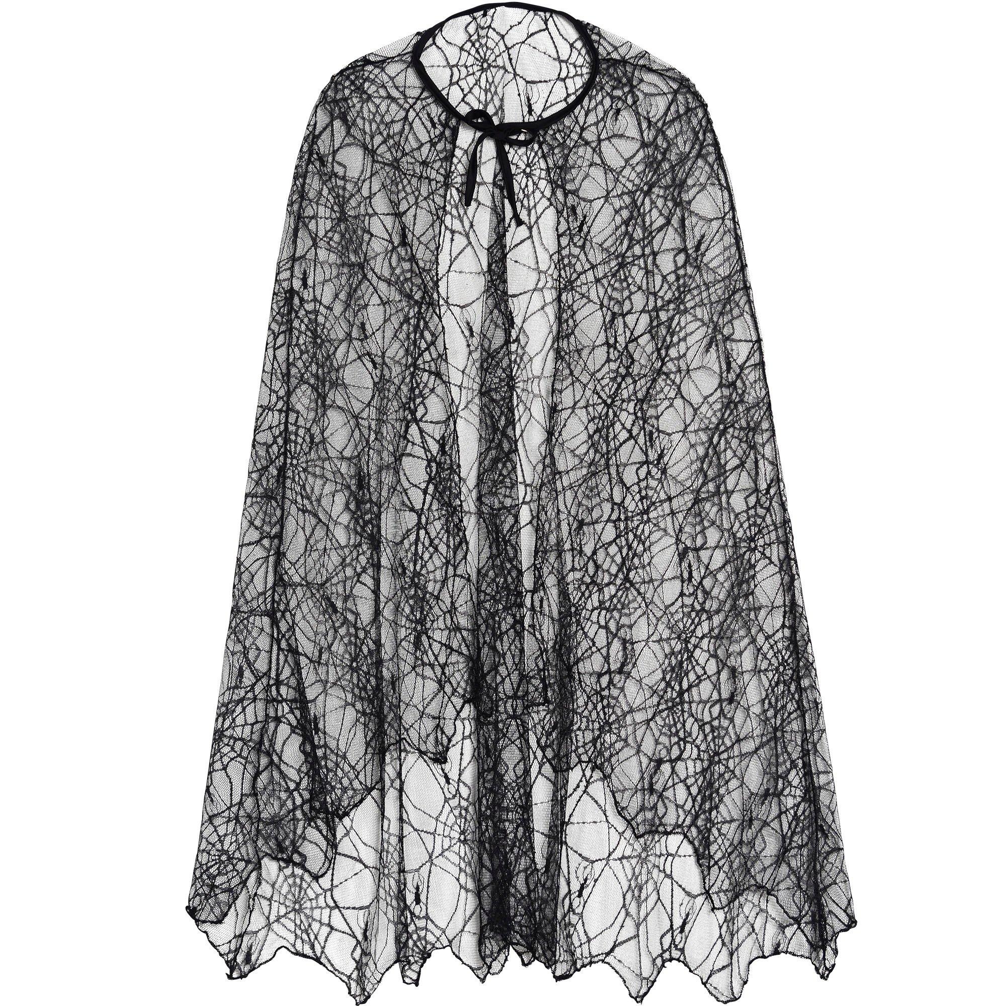 Adult Spider Web Cape