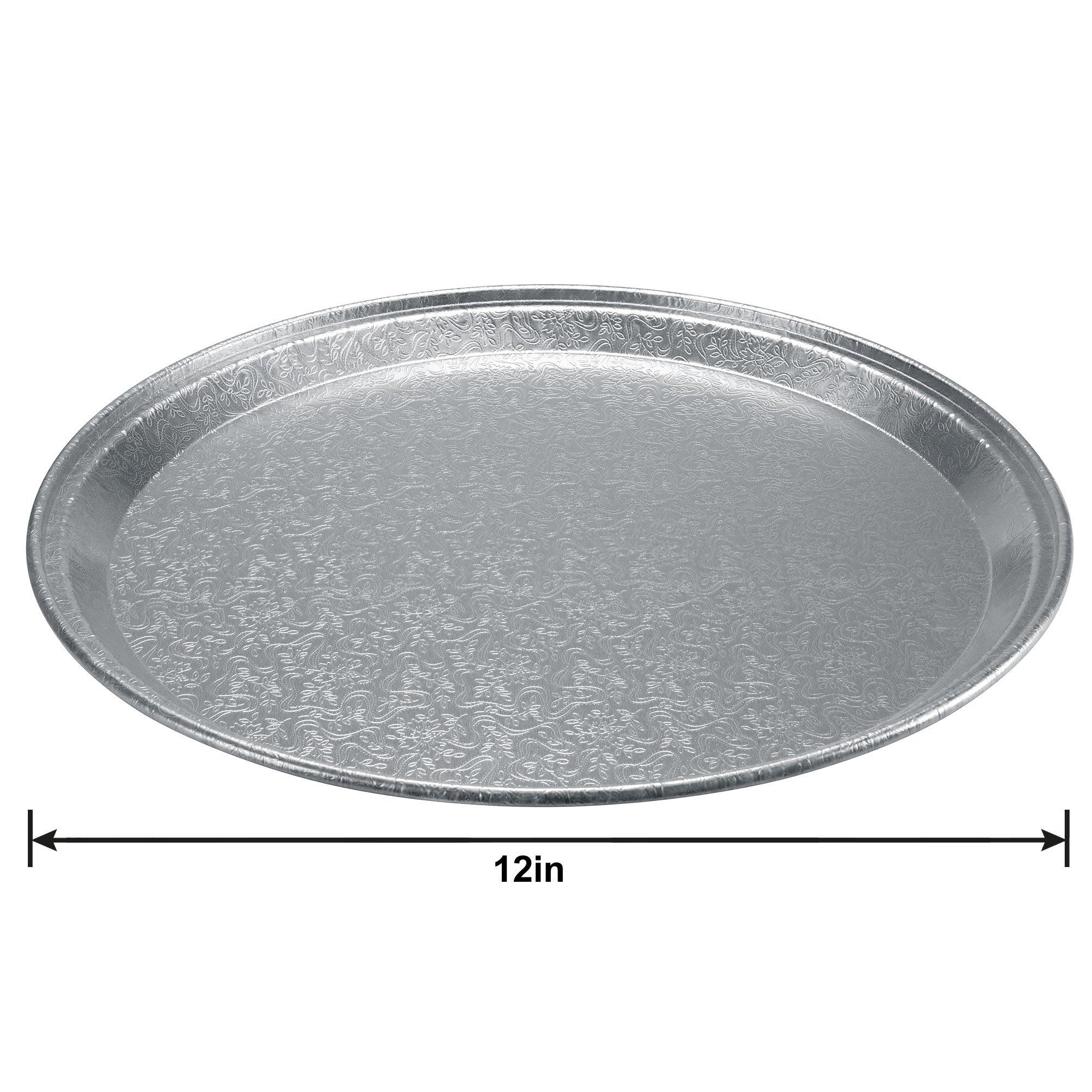 Embossed Aluminum Platter