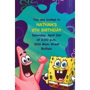 Custom SpongeBob Classic Invitations
