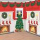 Home for Christmas Room Decorating Kit 6pc