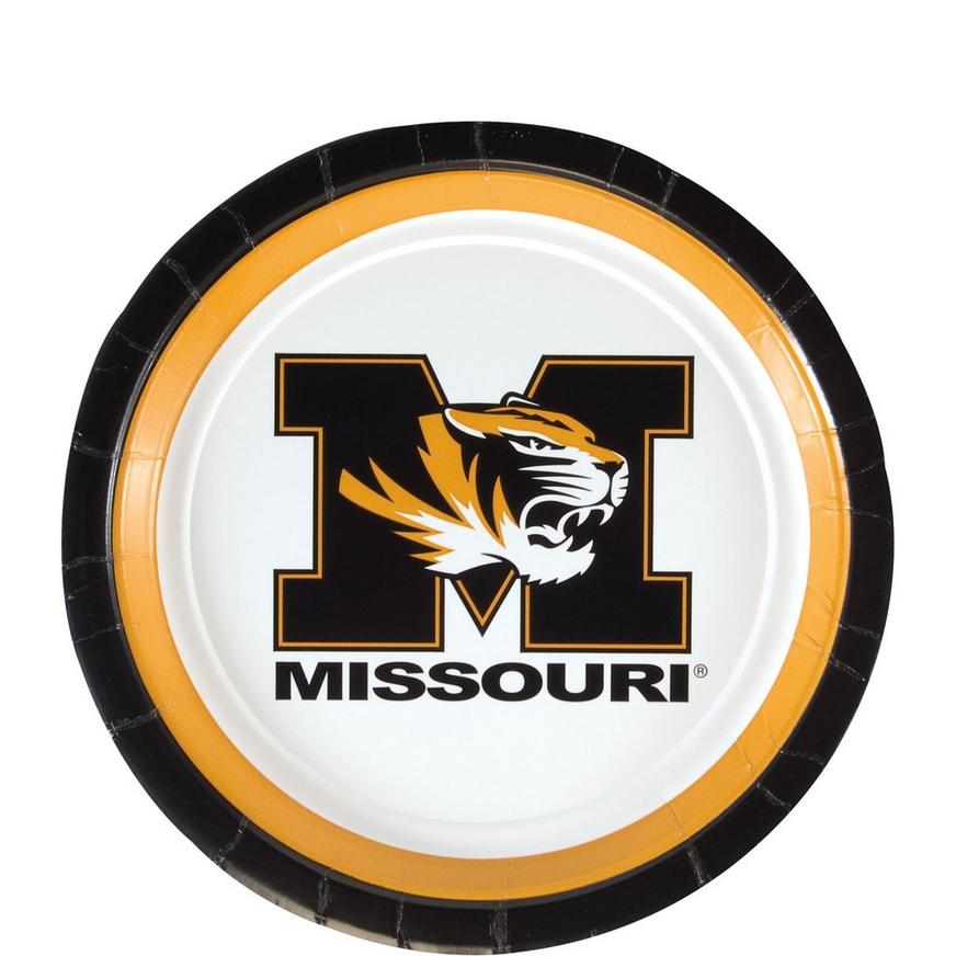 Missouri Tigers Dessert Plates 12ct