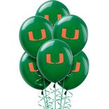 10ct, Miami Hurricanes Balloons
