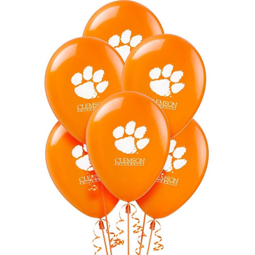 Clemson Tigers Balloons 10ct