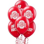 Ohio State Buckeyes Balloons 10ct