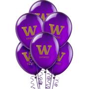 Washington Huskies Balloons 10ct