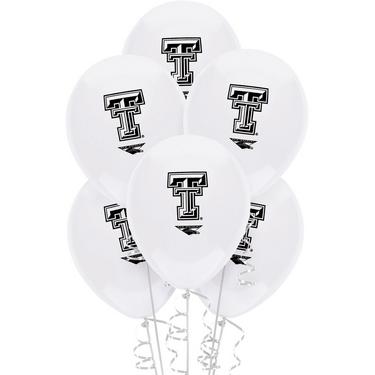 10ct, Texas Tech Red Raiders Balloons
