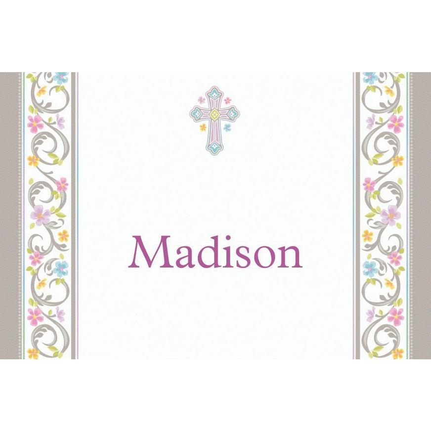 Custom Blessed Day Thank You Notes 