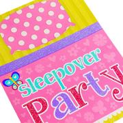 Premium Sliding Slumber Party Invitations 8ct